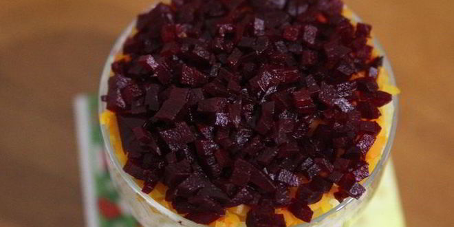 Рецепт салата принцесса на горошине