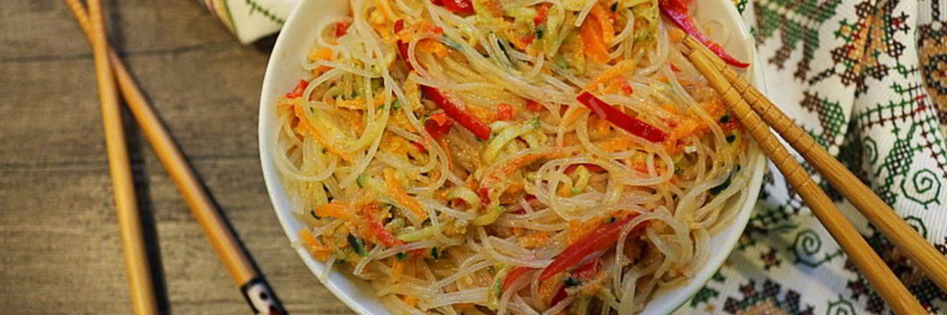 Рецепт Салата с фунчозой по-корейски