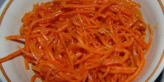 Рецепт салата с копченой курицей и корейской морковью