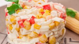 Рецепт Салата с кукурузой