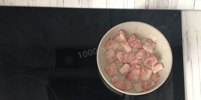 Рецепт салата с персиками