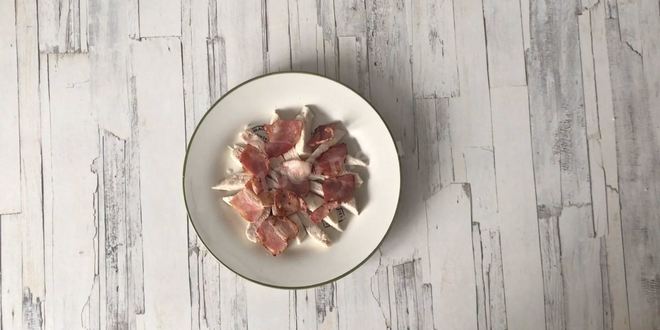 Рецепт салата с персиками