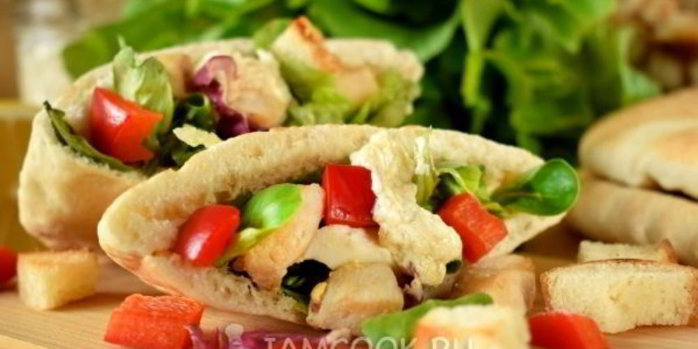 Как приготовить конвертики цезарь