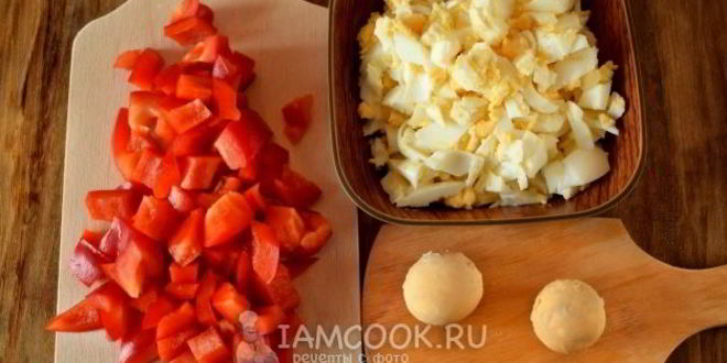 Рецепт конвертиков цезарь