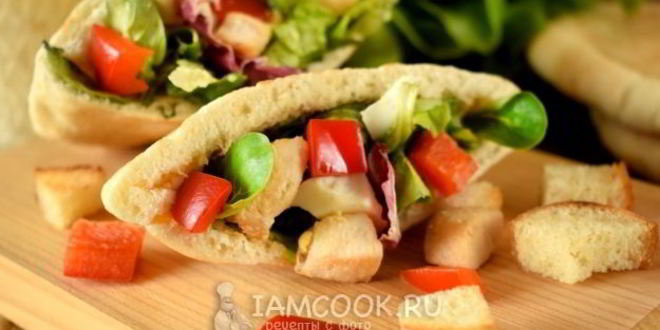 Рецепт конвертиков цезарь