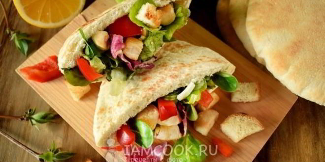 Рецепт конвертиков цезарь