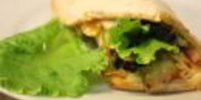 Рецепт пиццы на лаваше по мотивам салата цезарь