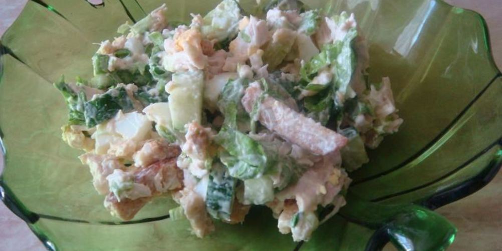 Как приготовить салат цезарь fusion