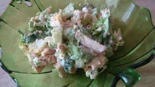 Рецепт Салата Цезарь Fusion