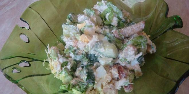 Рецепт салата цезарь fusion