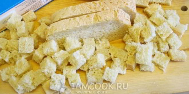 Рецепт салата цезарь с беконом