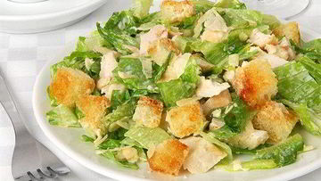 Рецепт Салата Цезарь с готовым соусом