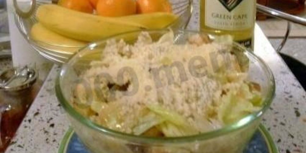 Как приготовить салат цезарь с курицей и пармезаном