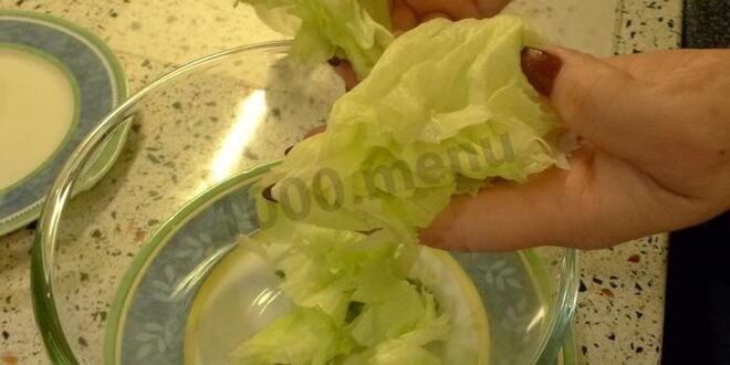 Рецепт салата цезарь с курицей и пармезаном