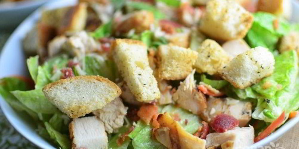 Как приготовить салат цезарь с курицей
