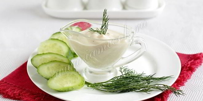 Рецепт соуса для салата цезарь на йогурте