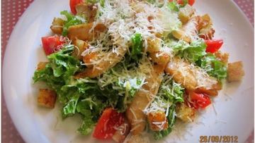 Рецепт Цезаря с курицей