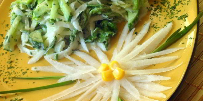 Рецепт салата весна