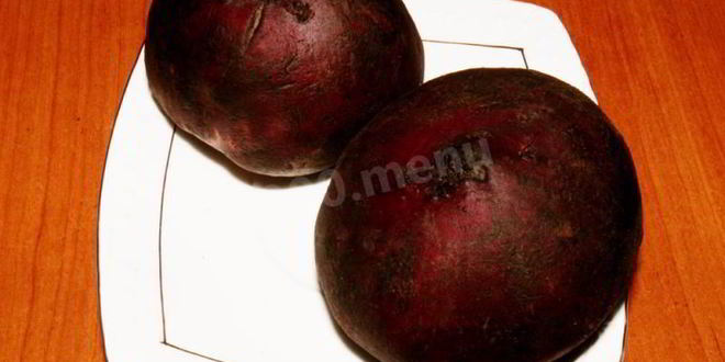 Рецепт свеклы в микроволновке