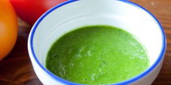 Рецепт помидоров с фетой и базиликовым винегретом