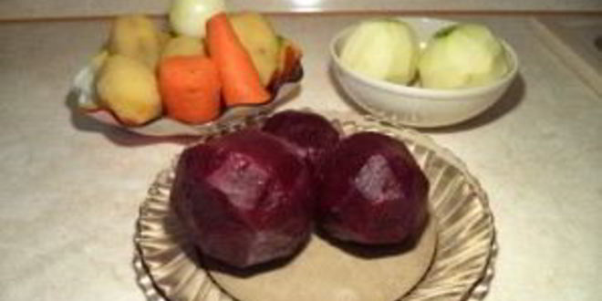 Рецепт постного винегрета