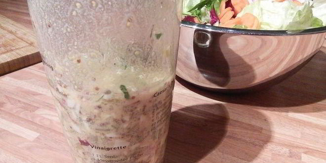 Рецепт салатного соуса винегрет