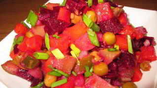 Рецепт Винегрета для похудения