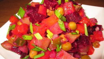 Рецепт Винегрета для похудения