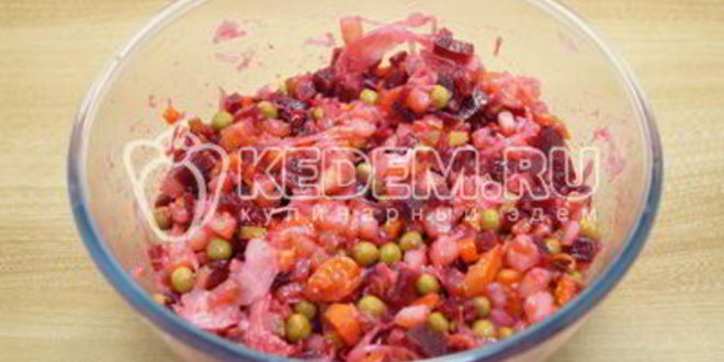 Рецепт винегрета классического