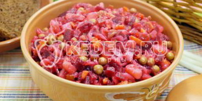 Рецепт винегрета классического