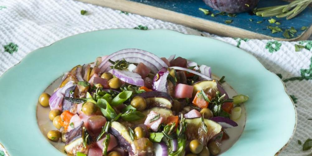 Как приготовить винегрет летний с инжиром и розмарином