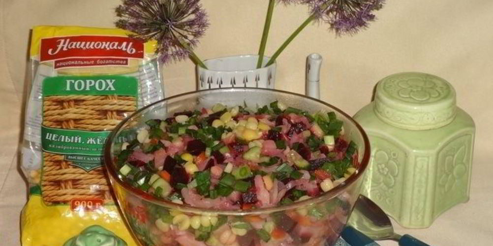 Как приготовить винегрет новинка