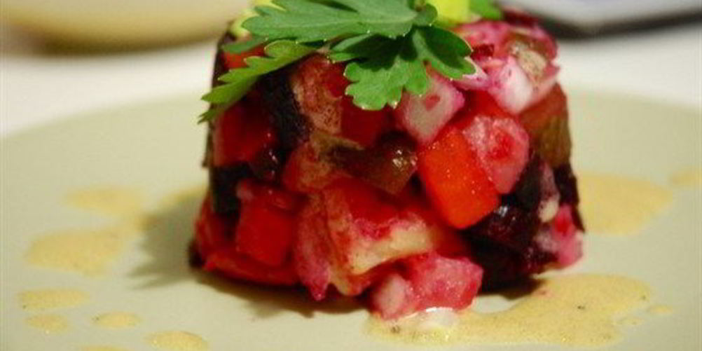 Как приготовить винегрет с дижонской горчицей