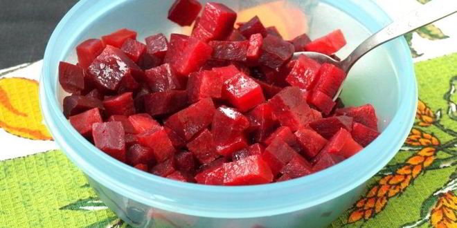 Рецепт винегрета с маринованной тыквой