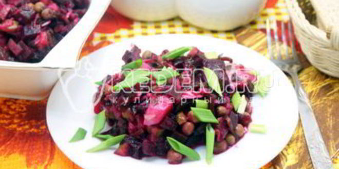 Рецепт винегрета с морской капустой