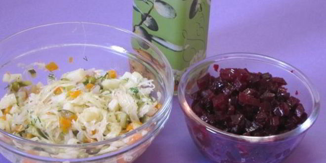 Рецепт винегрета с сельдью