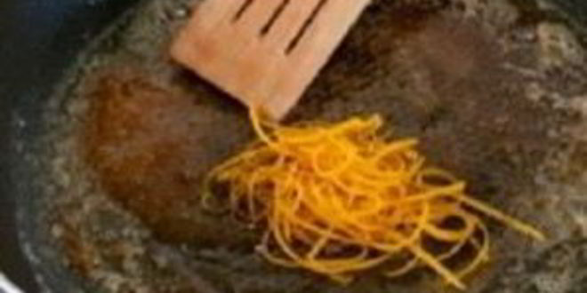 Рецепт апельсинового соуса к блинчикам