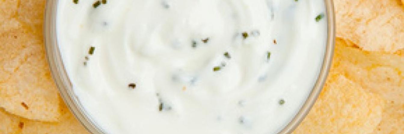 Рецепт Белого соуса с травами и чипсы