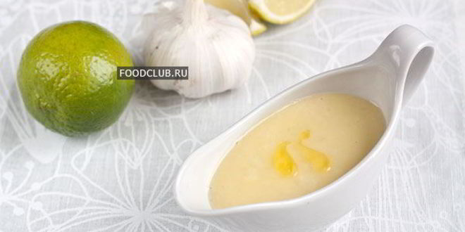 Рецепт чесночного соуса