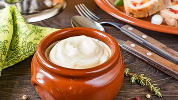 Рецепт Домашнего майонеза на целом яйце