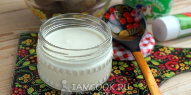 Рецепт майонеза из сметаны