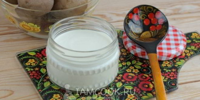 Рецепт майонеза из сметаны
