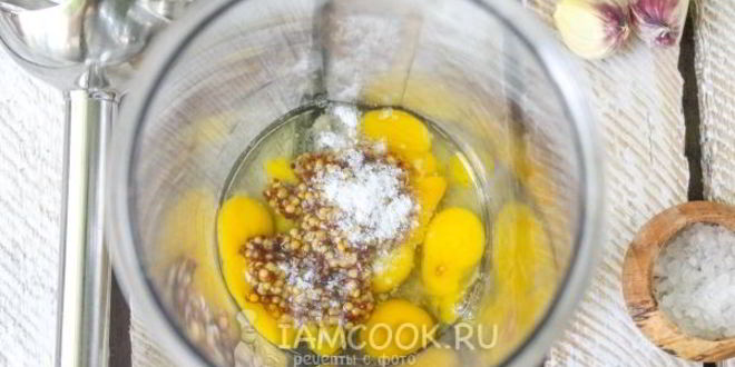 Рецепт майонеза с французской горчицей