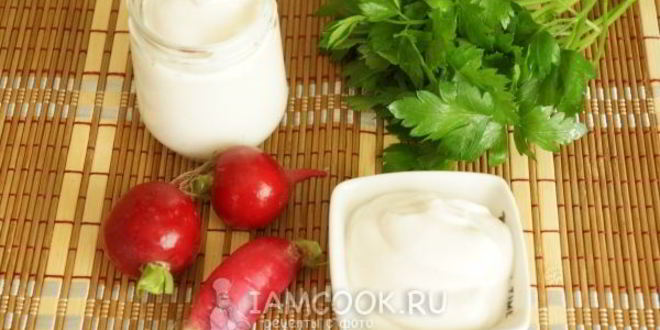 Рецепт постного майонеза