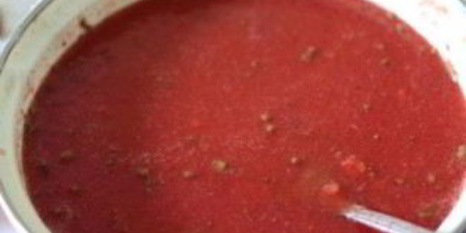 Рецепт домашнего кетчупа