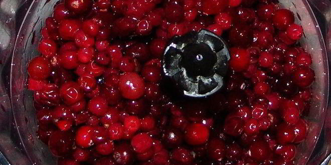 Рецепт клюквенно-брусничного соус