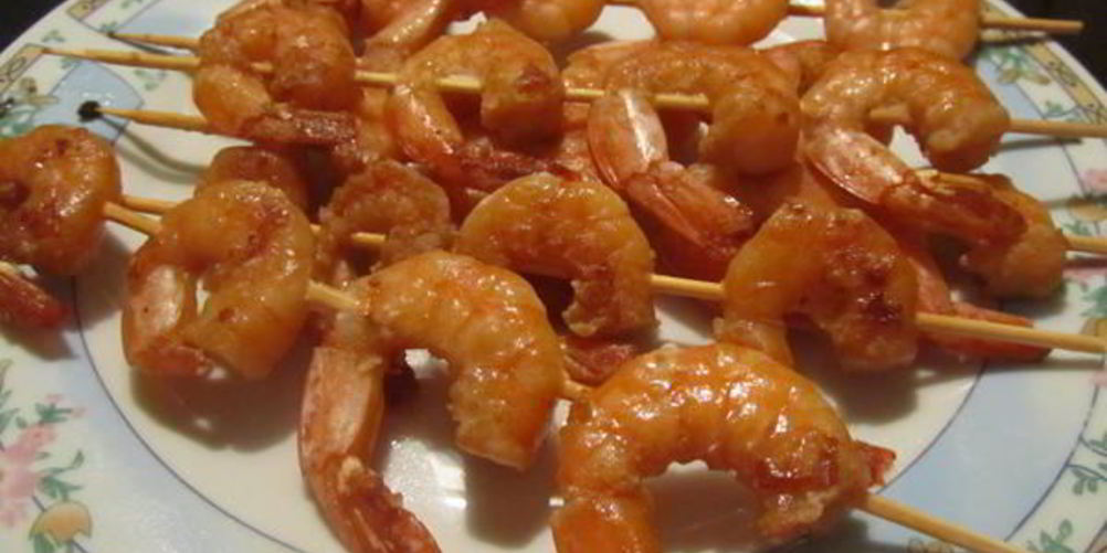 Как приготовить имбирных креветок в соевом маринаде