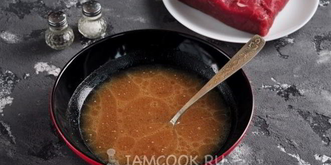 Рецепт маринада для говядины для запекания в духовке