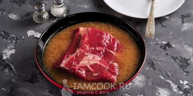 Рецепт маринада для говядины для запекания в духовке