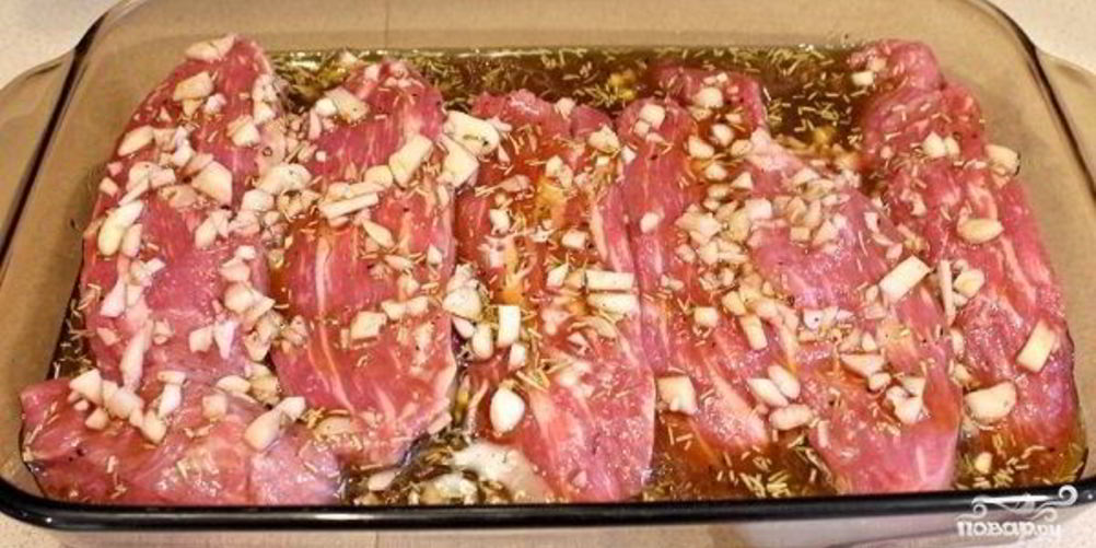 Как приготовить маринад для отбивных из говядины